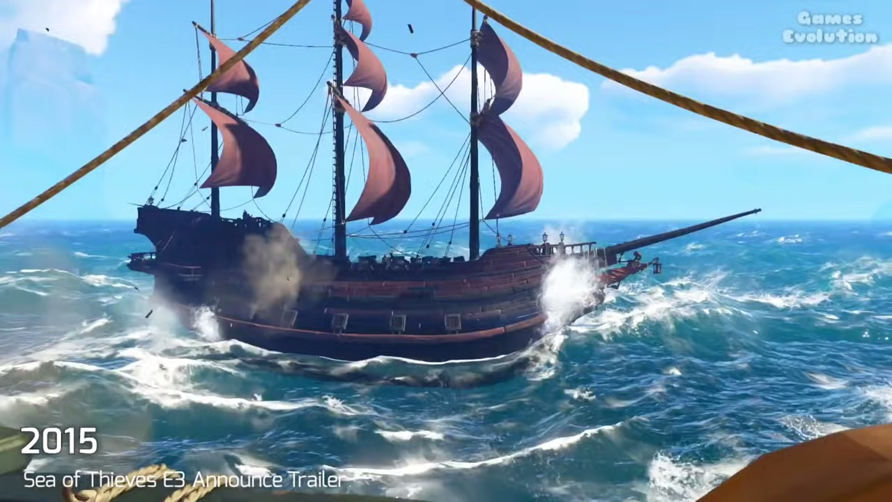 sea of thieves trailer