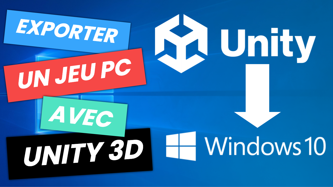 comment exporter un jeu pc avec unity 3d