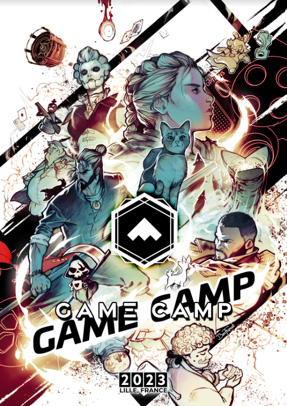 affiche gamecamp 2023